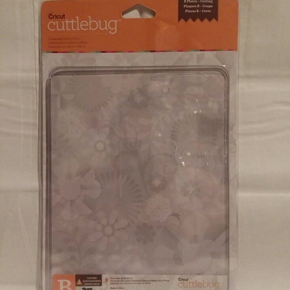 Pkg Cuttlebug Cutting Plate B 6 X8 2